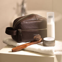 Toiletry Bag 2014 - Pebble Brown