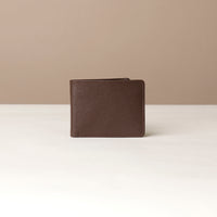 Simple Royal Billfold Wallet - Brown