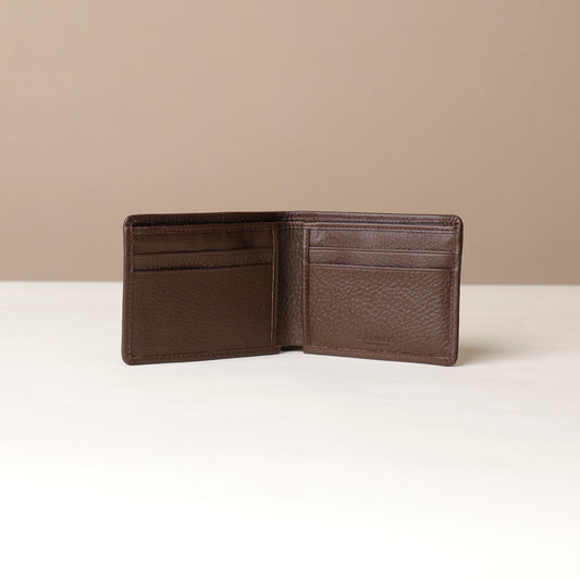Simple Royal Billfold Wallet - Brown