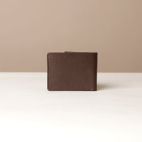 Simple Royal Billfold Wallet - Brown