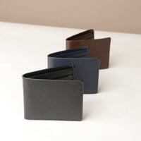 Simple Royal Billfold Wallet - Black