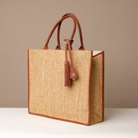 Raffia Mercatto Tote Bag