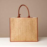 Raffia Mercatto Tote Bag