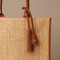 Raffia Mercatto Tote Bag