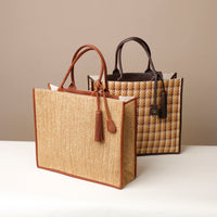 Raffia Mercatto Tote Bag