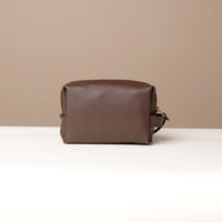 Mini Emma Toiletry Bag - Brown
