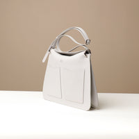 white luxury square handbag