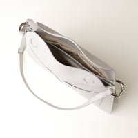 white handcrafted designer purse