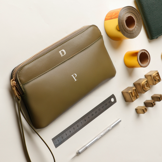 Pouch Antonella and Card Holder - Romanche