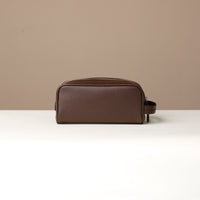 Emmiliano Toiletry Bag - Pebble Brown