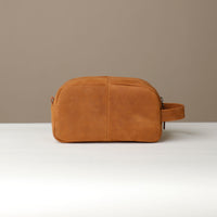 Toiletry Bag 2014 - Suede Tan