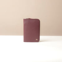 Passport Case Lovable with Zipper - Palisander