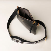 Pouch Isabella with Patterned Strap