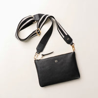 Pouch Isabella with Patterned Strap