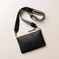 Pouch Isabella with Patterned Strap