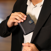 RFID Card Case with Snap Closure