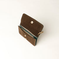 Suede Mini Duo Card Holder