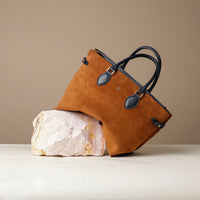 Suede Saule Tote Bag