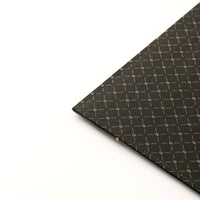 Office Leather Desk 6-Set (Pencil Holder) - Pebble Black with Napa Tan