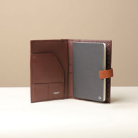 Nirua Small Portfolio - Pebble Brown/ Tan