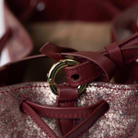 Mini Silvie Bucket Raffia