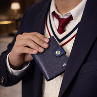 RFID Card Case with Snap Closure