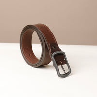 Brown Smooth Leather Belt