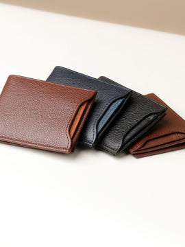 Milano Wallet - Pebble Brown