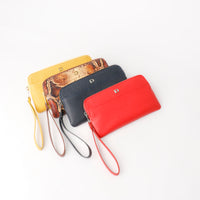 Antonella pouch & Card holder - Exotic with Napa Brown Card Holder
