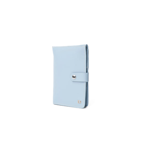 Passport Case Patrick - Pebble Light Blue