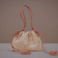 Sassy Satchel Sr 26 Raffia