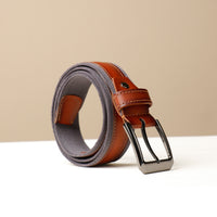 Brown Canvas with Leather Belt