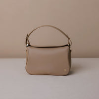 handbag-satchel-Hold-bag-leather-dark-taupe-front-view