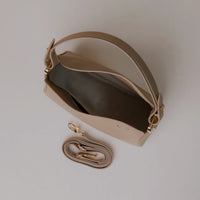 handbag-satchel-Hold-bag-leather-with-strap-dark-taupe-upper-view
