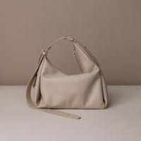 Hobo-bag-handbag-Mini-Mia-Minimale-Leather-Arena-Beige-Back-Side-View