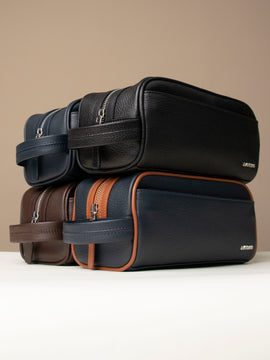 Emmiliano Toiletry Bag - Pebble Blue