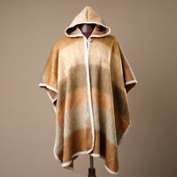 Alpaca Poncho with hood