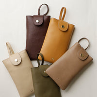 Leather Josephine Phone Pouch