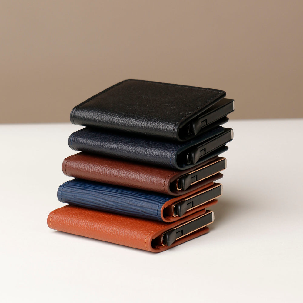 RFID Blocking Card Case Wallet - Black