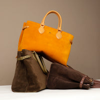 Saule Tote Bag Suede