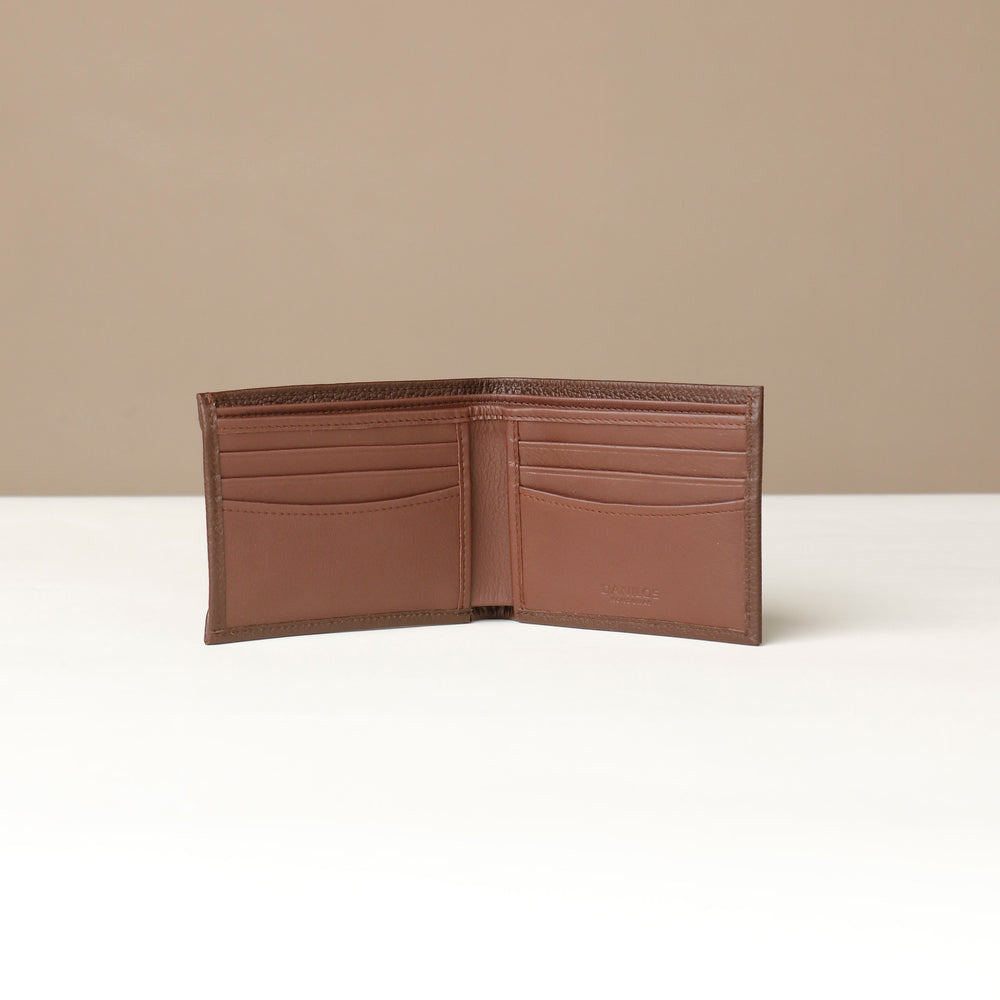 Milano Wallet - Pebble Brown – Danilo's Fine Leather