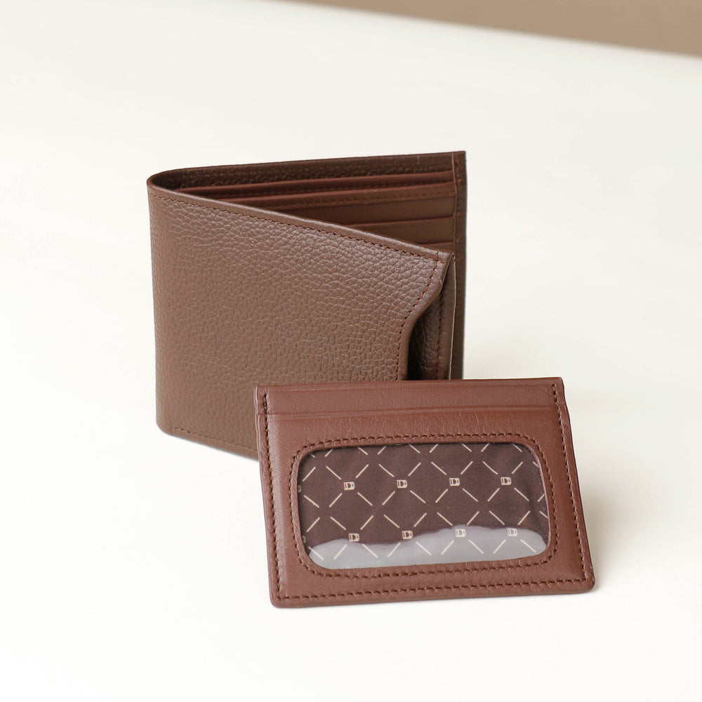 Milano Wallet – Pebble Brown Leather | Danilos – Danilo's Fine Leather