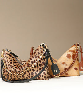 Bolso bandolera Zesté Jr. con pelo