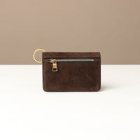 Suede Mini Duo Card Holder