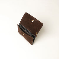 Suede Mini Duo Card Holder
