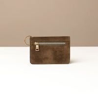 Suede Mini Duo Card Holder