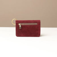Suede Mini Duo Card Holder