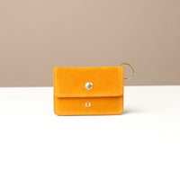 Suede Mini Duo Card Holder
