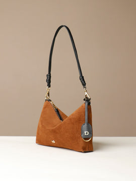 Suede Zesté Crossbody Jr. - Tobaco