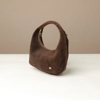 Suede Soft Rounded Bag